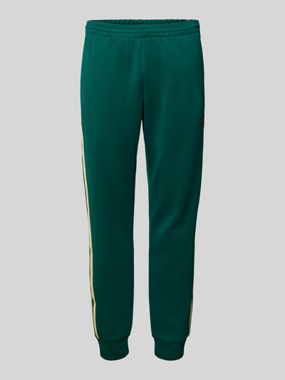 adidas Originals Regular Fit Trainingshose mit labeltypischen Streifen Dunkelgruen 2