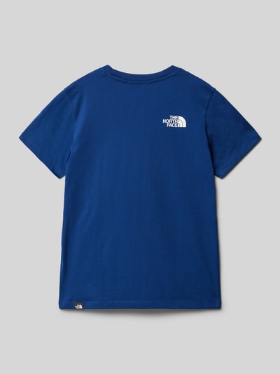The North Face T-shirt z nadrukiem z logo Niebieski 3