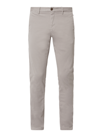 Tommy Hilfiger Straight Fit Chino mit Stretch-Anteil  Mittelgrau 2