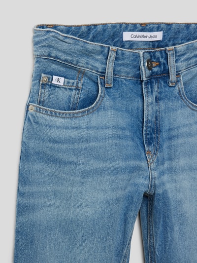 Calvin Klein Jeans Jeans met labelpatch Blauw - 2