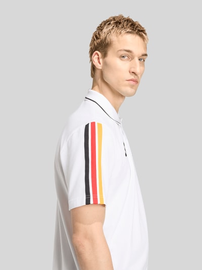 adidas Sportswear Regular Fit T-Shirt aus reiner Baumwolle Modell 'Deutschland DNA Polo WM 2026' Weiss 6