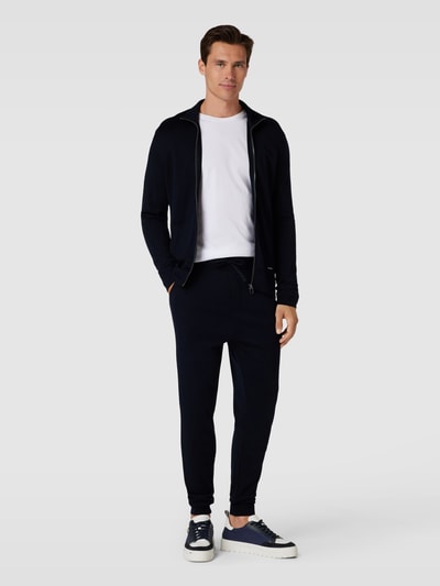 JOOP! Collection Sweatpants mit Label-Applikation Marine 1