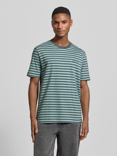 Marc O'Polo Regular Fit T-Shirt aus reiner Baumwolle Mint 4