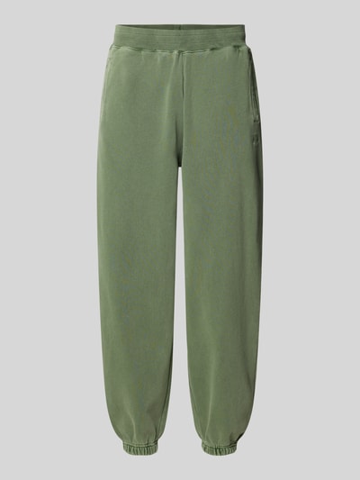 DEUS EX MACHINA Relaxed fit joggingbroek met elastische band, model 'Shield' Kaki - 2