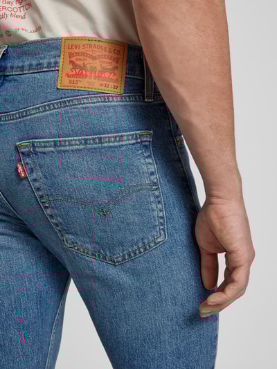 Levi's® Slim Tapered Fit Jeans Modell '515' Jeansblau 3
