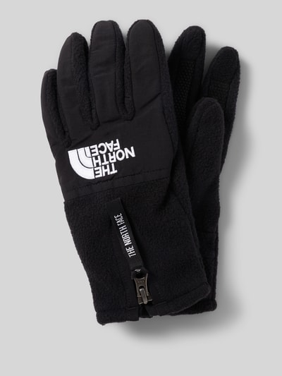 The North Face Handschoenen van fleece met labelstitching en ritssluiting Zwart - 1
