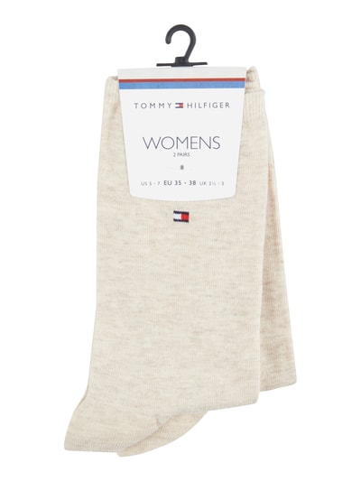 Tommy Hilfiger Socken im 2er-Pack Beige Melange 2