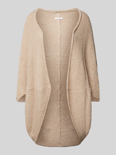 OPUS Cardigan mit offener Vorderseite Modell 'Amaryllis' Beige 1