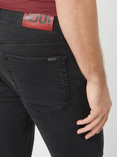 HUGO Slim Fit Jeans mit Stretch-Anteil Modell 'HUGO 734' Mittelgrau 3