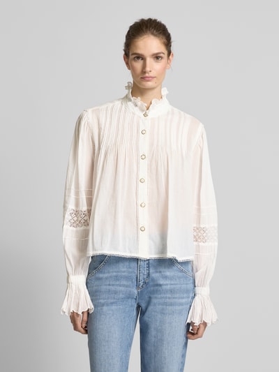 FARM RIO Overhemdblouse met knoopsluiting Offwhite - 4