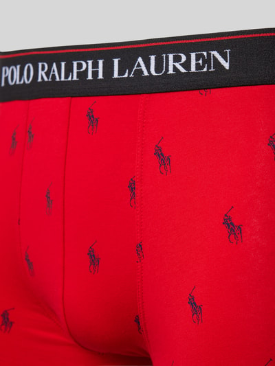 Polo Ralph Lauren Underwear Trunks mit Label-Bund im 2er-Pack Rot 2