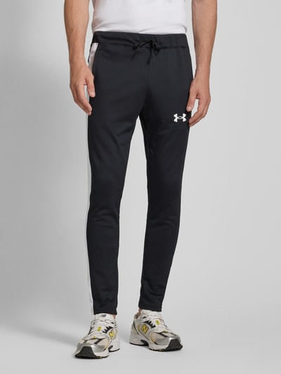 Under Armour Trainingsanzug mit Label-Print Black 6