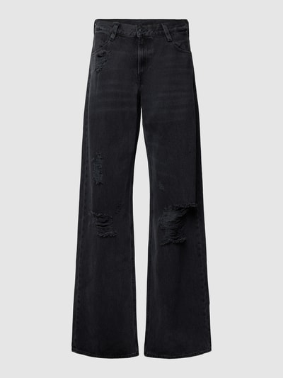 G-Star Raw Loose Fit Jeans im Destroyed-Look Modell 'Judee' Black 2