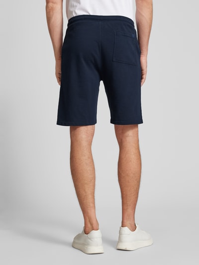 s.Oliver RED LABEL Regular Fit Bermudas in Melange-Optik Marine 5