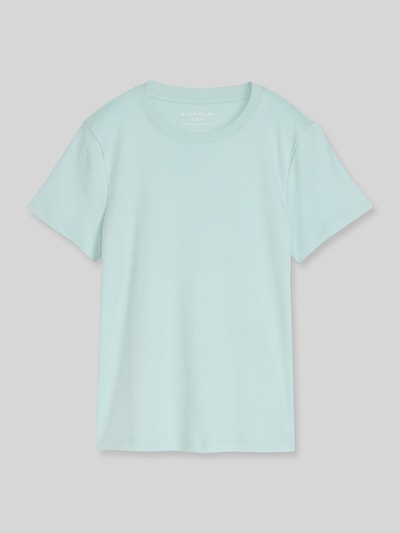 Tom Tailor Regular Fit T-Shirt aus reiner Baumwolle Mint 2