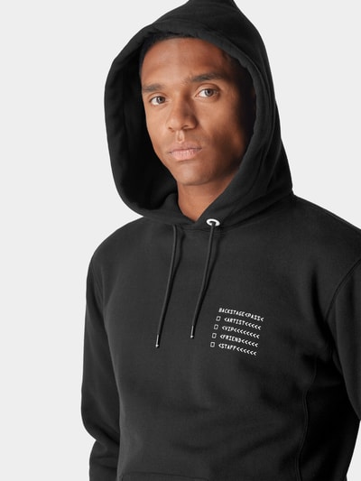 Moncler Genius Hoodie aus Baumwolle black online kaufen