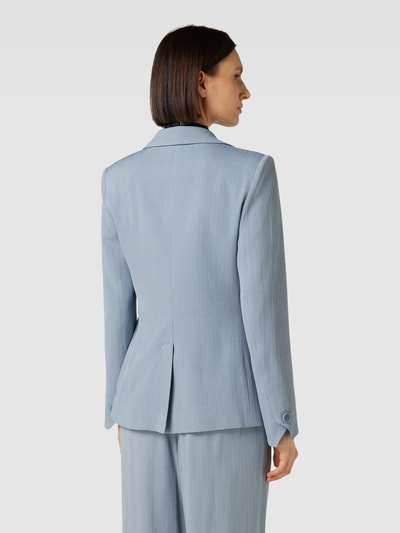 Emporio Armani Blazer mit Knopfverschluss Hellblau 5