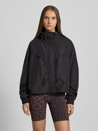 P.E Nation Jacke mit Stehkragen und Tunnelzug Black 4