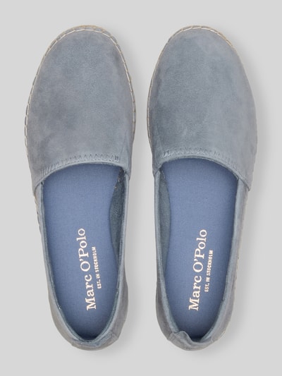 Marc O'Polo Espadrilles van suède model 'GEM' Lichtblauw - 3