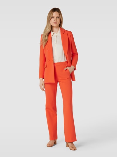 Marc Cain Stoffen broek met persplooien Rood - 1