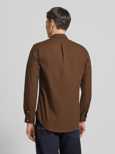 Polo Ralph Lauren Vrijetijdsoverhemd met knoopsluiting Donkerbruin - 5
