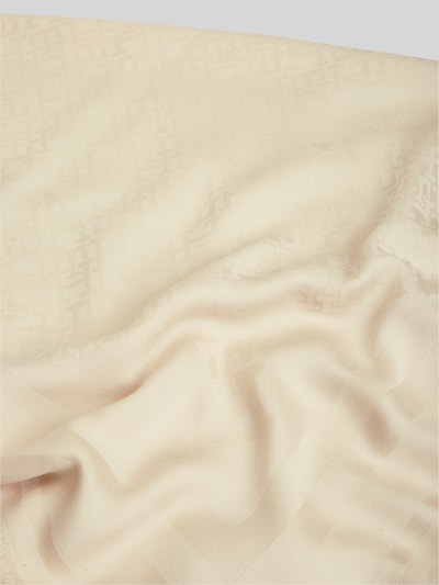 Tommy Hilfiger Schal aus Modal Beige 2