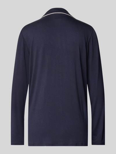 CCDK Copenhagen Pyjama-Oberteil mit Reverskragen Modell 'Joy' Dunkelblau 3