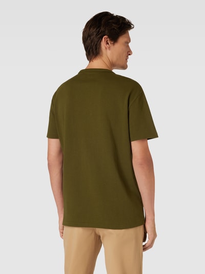 Polo Ralph Lauren Classic fit T-shirt met labelstitching Groen - 5