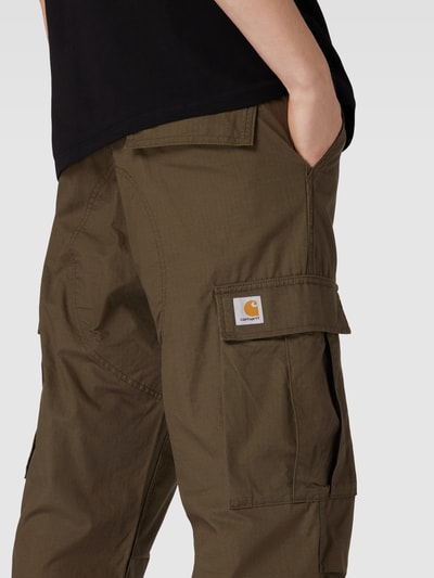 Carhartt Work In Progress Spodnie cargo z kieszeniami z patką Średniobrązowy 3