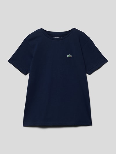 Lacoste T-Shirt mit Label-Detail Marine 1