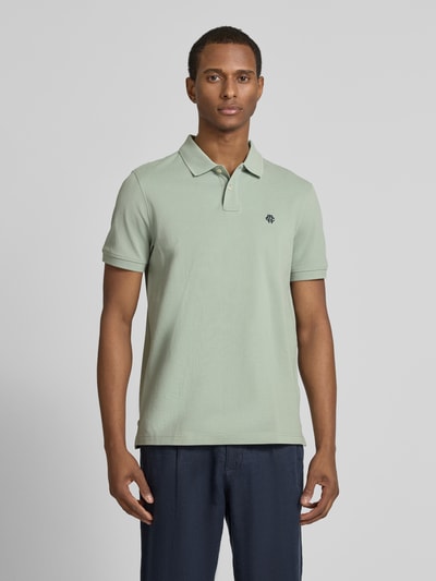 MCNEAL Regular Fit Poloshirt mit Knopfleiste und Label-Stitching Lind 4