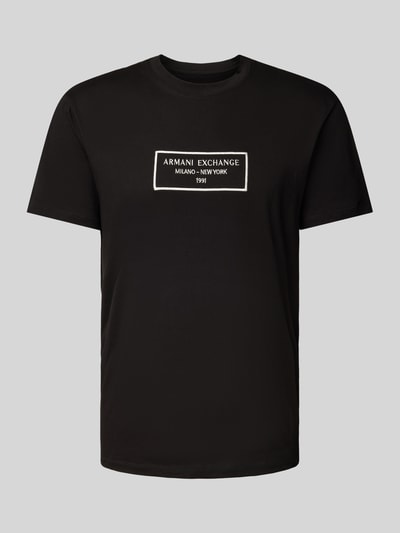 ARMANI EXCHANGE T-shirt met ronde hals Zwart - 2