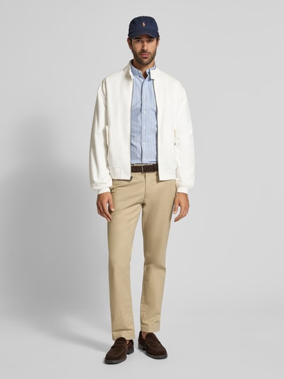 Polo Ralph Lauren Wndbreaker met opstaande kraag en labelstitching Offwhite - 1