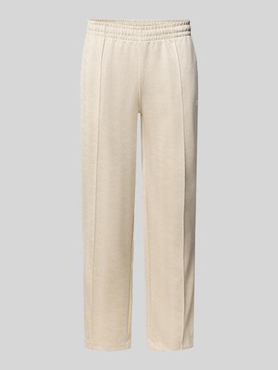 Lacoste Regular Fit Sweathose aus Baumwoll-Mix Sand Melange 1