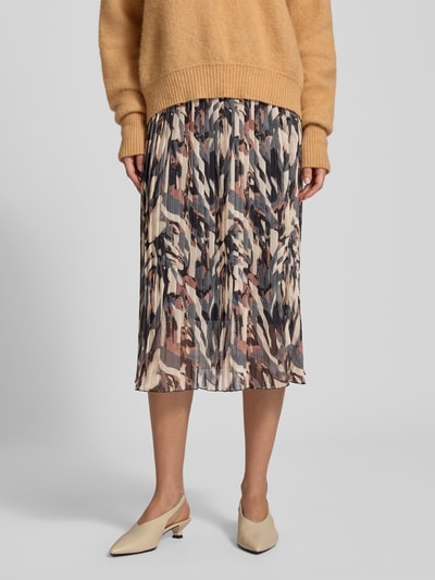 ZABAIONE Midirok in geplooide look, model 'Ela' Fuchsia - 4