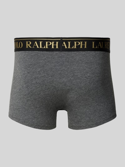 Polo Ralph Lauren Underwear Trunks mit Label-Bund im 2er-Pack Anthrazit 3