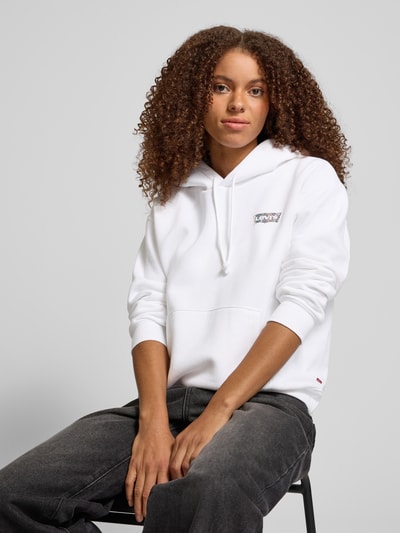 Levi's® Hoodie mit Label-Print Weiss 3