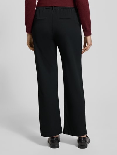 VERO MODA Regular Fit Stoffhose mit Gürtelschlaufen Modell 'MAYA' Black 5