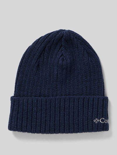 COLUMBIA Beanie met labelstitching Blauw - 1