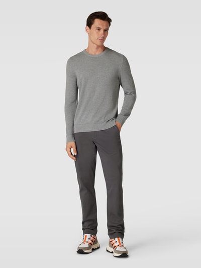 MCNEAL Stoffhose mit seitlichen Eingrifftaschen (dunkelgrau 