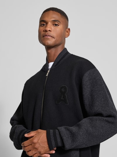 Armedangels Regular Fit Strickjacke mit Wollanteil Modell 'KEDAAWYAN' Black 3
