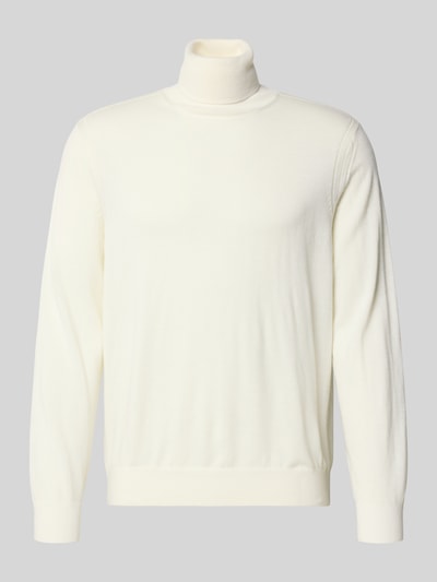 ARMANI EXCHANGE Golf z elastycznymi wykończeniami Biały 2