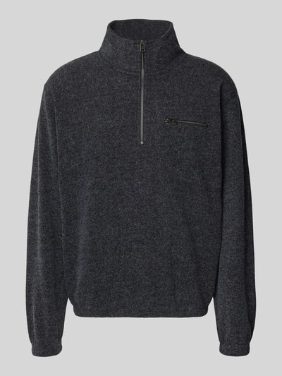 Forét Sweatshirt met opstaande kraag Donkergrijs gemêleerd - 2