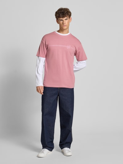 SANTA CRUZ T-Shirt mit Label-Print Rot 1