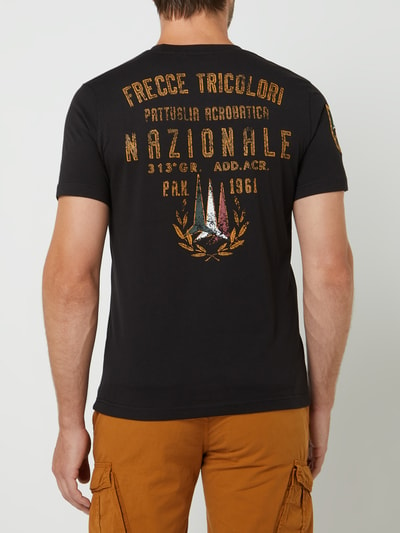 Aeronautica Militare T-Shirt mit Logo-Details  Black 5