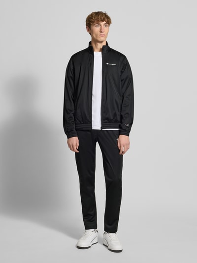 CHAMPION Trainingsanzug mit Stehkragen und Reißverschluss Black 1