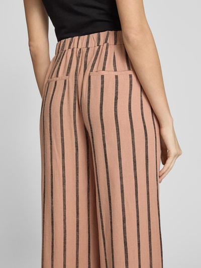 B.Young Stoffen broek van viscosemix met paspelzakken, model 'JOHANNA' Roestrood - 3