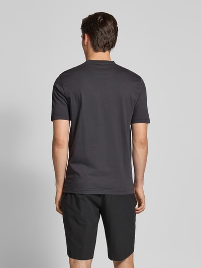 BOSS Green Regular Fit T-Shirt aus reiner Baumwolle Modell 'ICONIC ZONE' Dunkelgrau 5