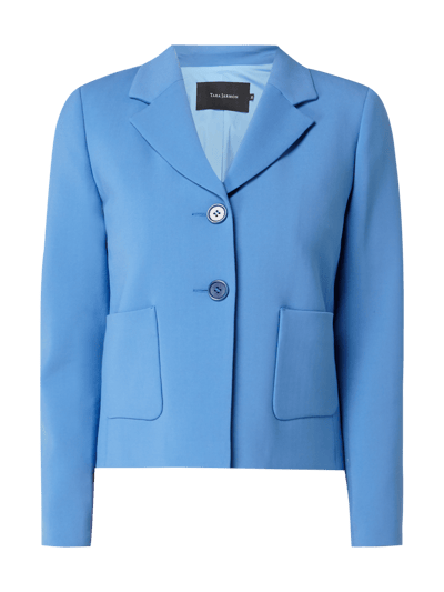 Tara Jarmon Blazer mit aufgesetzten Taschen  Blau 2