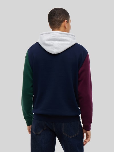 Tommy Jeans Regular Fit Sweatshirt aus Baumwoll-Mix Dunkelblau 5
